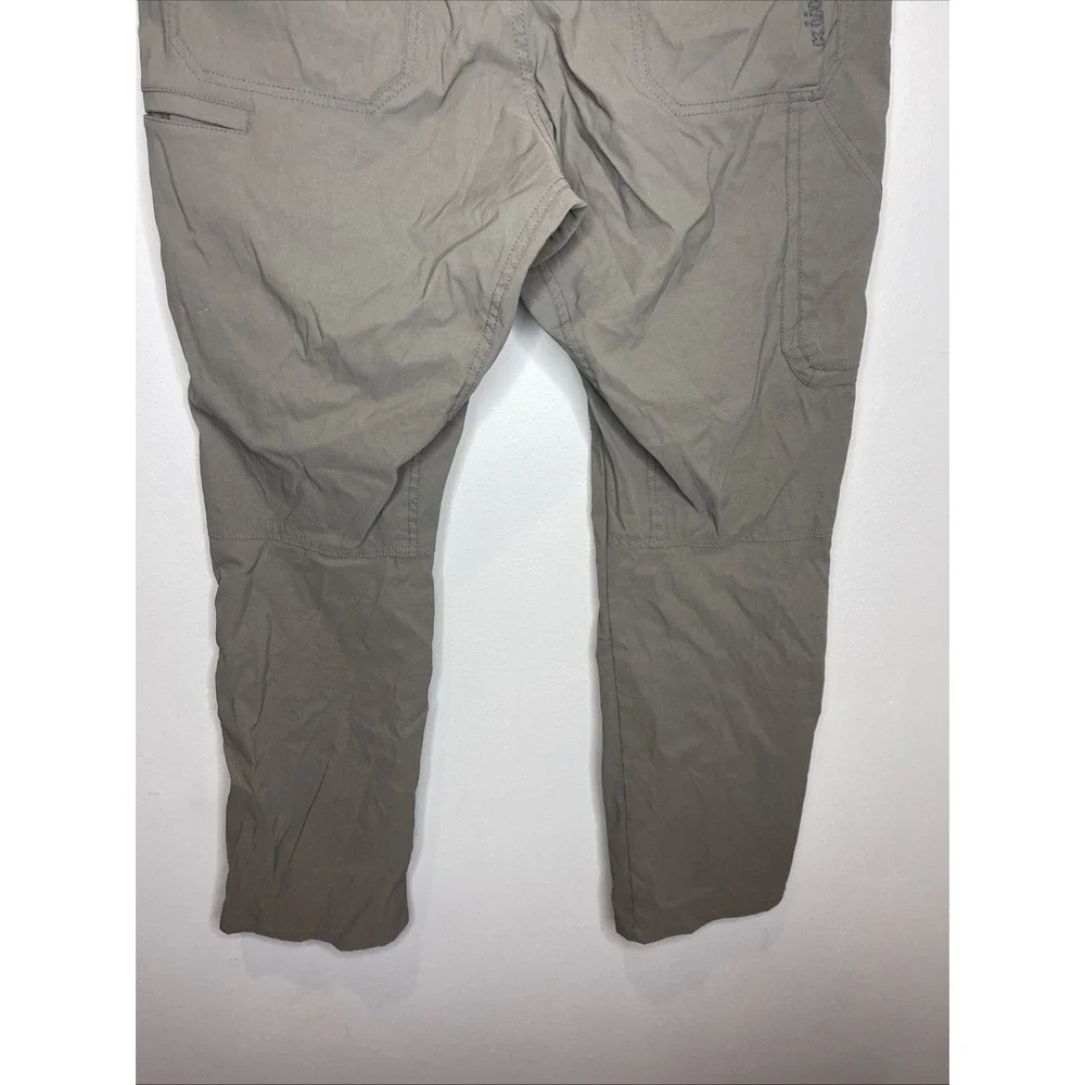 Mens Kuhl Green Kakhi Activewear Hiking Pant 36 by 30